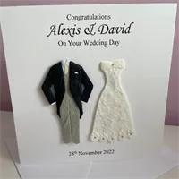 Congratulations Wedding Card Mr & Mrs  4