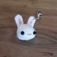 Crochet Bunny Keyring