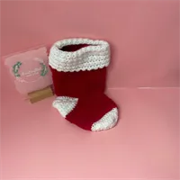 Crochet Christmas stocking 2 gallery shot 8