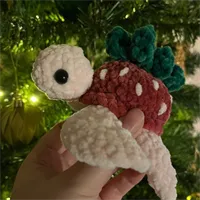 Crochet Cinnamon Roll/Strawberry Turtle  2 gallery shot 3