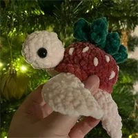 Crochet Cinnamon Roll/Strawberry Turtle  2 gallery shot 15