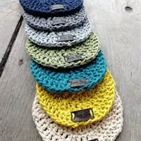 Crochet coaster set