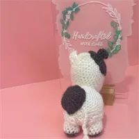 Crochet cow toy 2