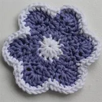 Crochet Flower Coaster