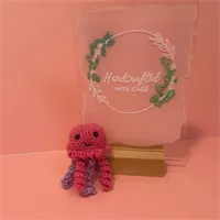 Crochet jelly fish toy 1