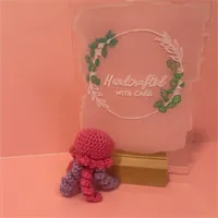 Crochet jelly fish toy 2