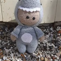 Crochet shark dress up 2