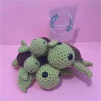 Crochet turtle toy 4