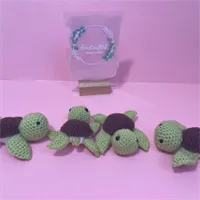 Crochet turtle toy 5