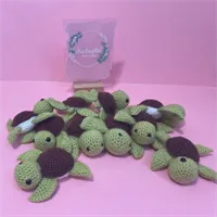 Crochet turtle toy 6