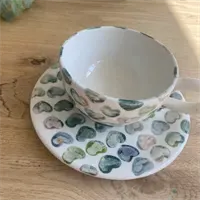 Cup And Saucer. 3