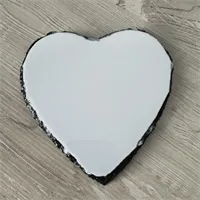 Custom Heart Photo Slate - Glossy