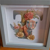 Cute Alphabet Shadow Box, Layered Cardst 4