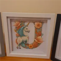 Cute Alphabet Shadow Box, Layered Cardst 5