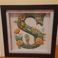 Cute Alphabet Shadow Box, Layered Cardst 7