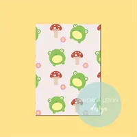 Cute Frog Postcards Pack Of 4 2