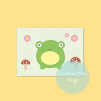 Cute Frog Postcards Pack Of 4 3