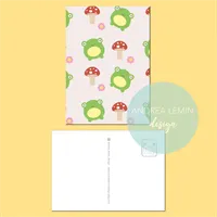 Cute Frog Postcards Pack Of 4 4