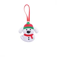 Cute Snow Dog Christmas Decoration