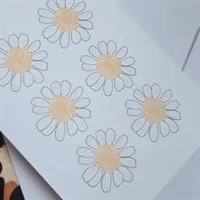 Daisy Floral Greeting Card gallery shot 12