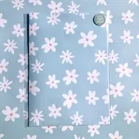 Daisy print wrapping paper / gift wrap