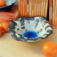 Dartmoor series round bronzed bowl in room setting
