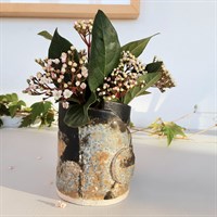 Dartmoor series small stoneware vase