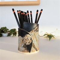 Dartmoor series small stoneware vase #2