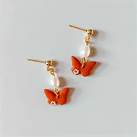 Delicate Butterfly Pearl Earrings product review