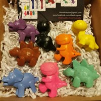 Dino Crayons (8)