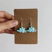 Dinosaur Polymer Clay Earrings