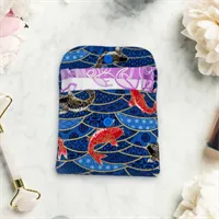 Discreet Sanitary Pouch Fish & Waves 8 gallery shot 3