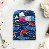 Discreet Sanitary Pouch Fish & Waves 9