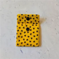 Discreet Sanitary Pouch Yellow Bow 4 gallery shot 5