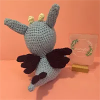Dragon crochet toy 5