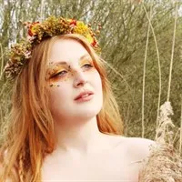 Dried Flower Halo Crown Autumn Lifestyle