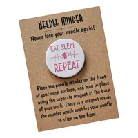 Eat Sleep Stitch Repeat Needle Minder 6