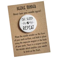 Eat Sleep Stitch Repeat Needle Minder 7