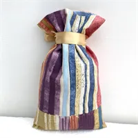 Eco Friendly Colourful Striped Gift Bag Back 4