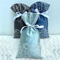 Embroidered Satin Gift Bags 1