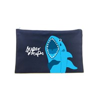 Emo Shark Fabric Pouch