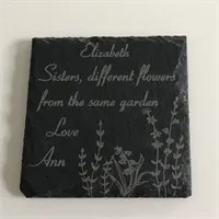 Engraved Coaster, Personalised Gift 2 gallery shot 9