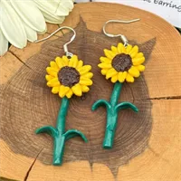 Fabulous Sunflower Earrings