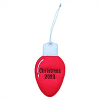 Family Christmas Lightbulb Ornament 10