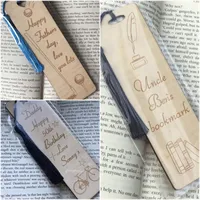Father’s Day personalised bookmark laser 1 gallery shot 15