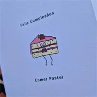 Feliz Cumpleanos comer pastel, happy bir 1 gallery shot 7