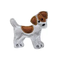 Felt Jack Russell Brooch | Dog Brooch