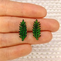 Fern Stud Earrings