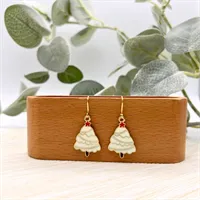 Festive Holiday Enamel Charm Earrings 8