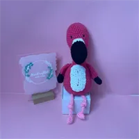 Flamingo Crochet Toy